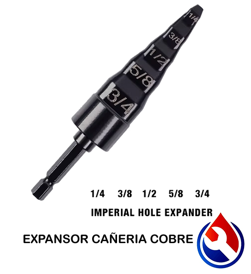 Expansor cañeria cobre